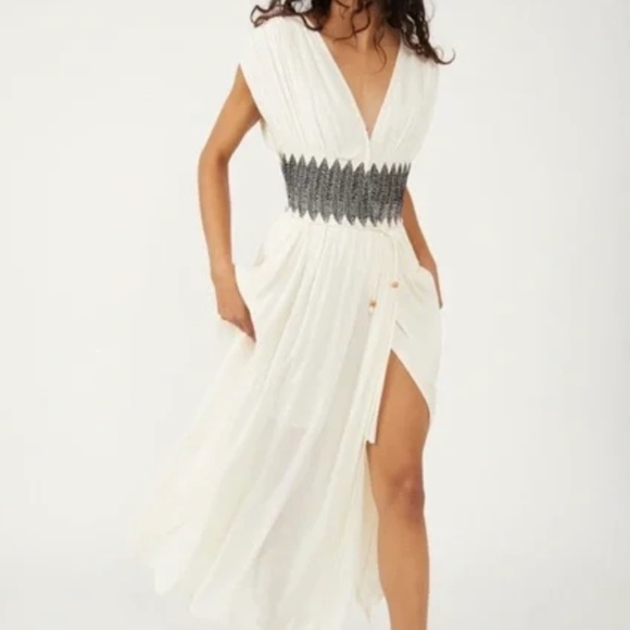 NWOT Free People Devon Maxi Dress - Picture 1 of 6